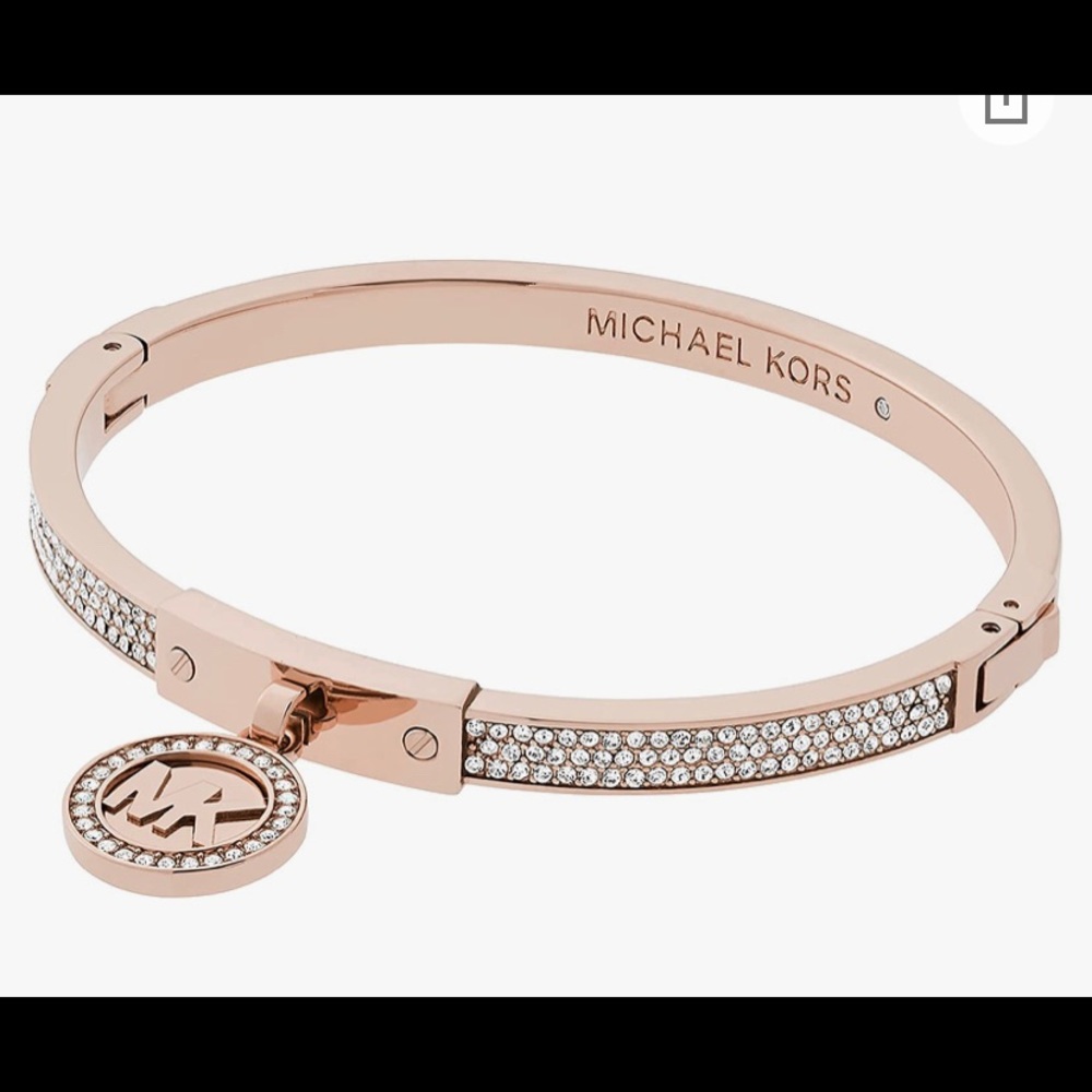 Michael Kors Women's Bangle Bracelet with Crystal Accents